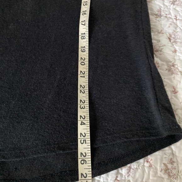 Lucky Brand Black Semi-sheer Top Size L - Picture 7 of 7